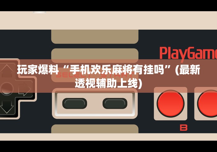 专用辅助“微乐捉鸡麻将是否存在开挂器贴吧”开挂(透视)辅助教程