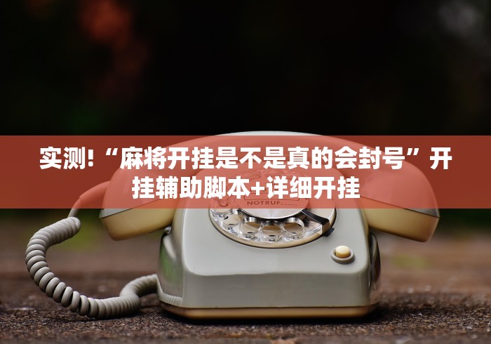 实测!“麻将开挂是不是真的会封号”开挂辅助脚本+详细开挂