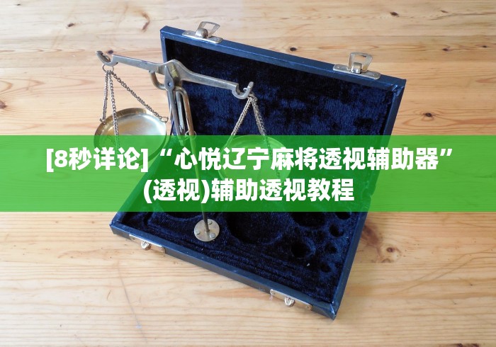 [8秒详论]“心悦辽宁麻将透视辅助器”(透视)辅助透视教程