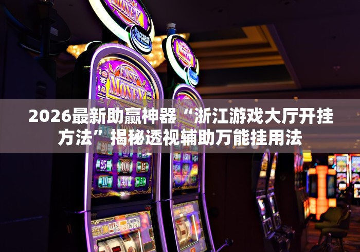 2026最新助赢神器“浙江游戏大厅开挂方法	”揭秘透视辅助万能挂用法