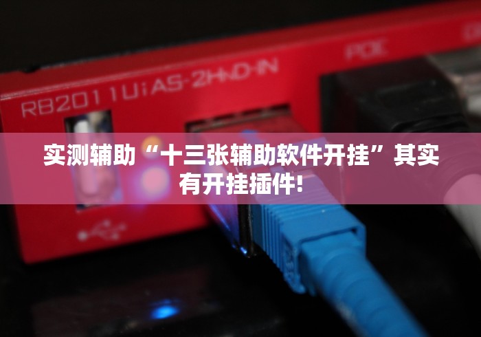 实测辅助“十三张辅助软件开挂”其实有开挂插件!