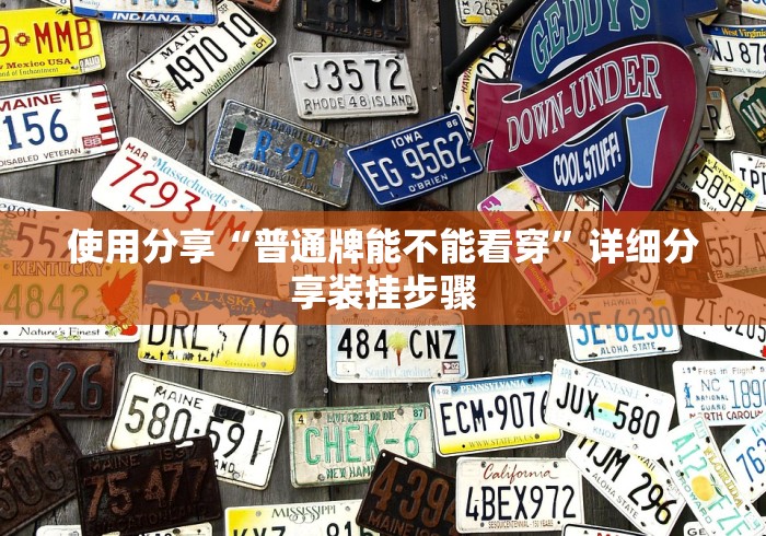使用分享“普通牌能不能看穿	”详细分享装挂步骤