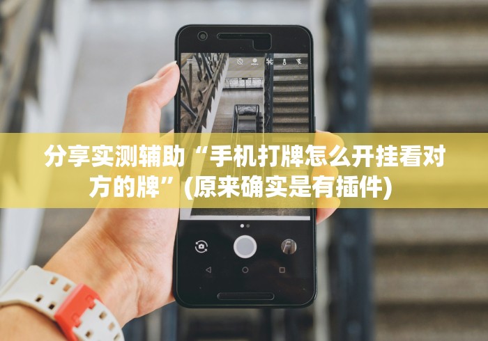 分享实测辅助“手机打牌怎么开挂看对方的牌	”(原来确实是有插件) 